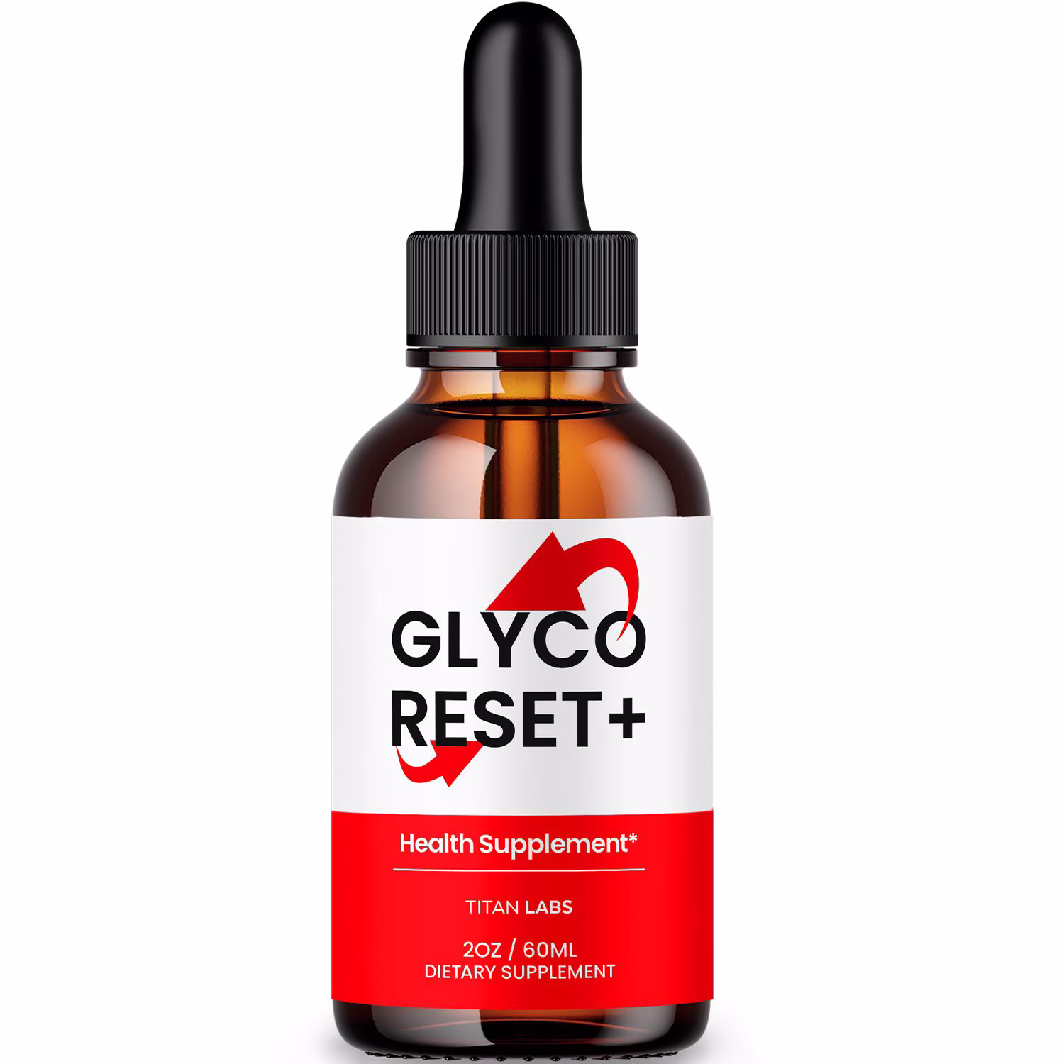 Glyco Reset Drops dietary supplement bottle
